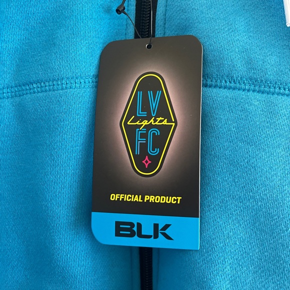 BLK Las Vegas Lights Zip Up Sweatshirt. Ladies Size 4. - Picture 7 of 9